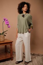 Blusa Feminina Com Manga Curta - Imagem 2