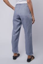 Calça Lola Feminina Em Linho Puro - Imagem 7