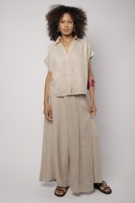 Calça Feminina Em Linho Puro - Imagem 7