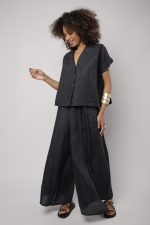 Calça Feminina Em Linho Puro - Imagem 8