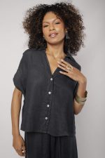 Camisa Feminina Em Linho Puro - Imagem 2