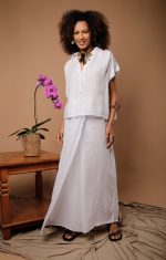 Calça Feminina Em Linho Puro - Imagem 4