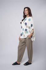 Blusa Feminina Em Malha Estampada - Bolas - Imagem 3