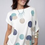 Blusa Feminina Em Malha Estampada - Bolas