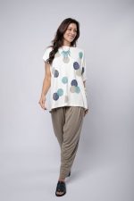 Blusa Feminina Em Malha Estampada - Bolas - Imagem 2
