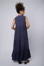 Vestido Elis Feminino Sem Manga - Imagem 3