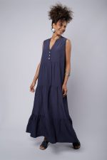 Vestido Elis Feminino Sem Manga