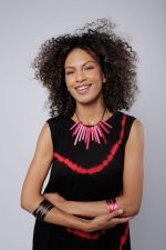 Vestido Em Malha Estampado Com Manga Curta - Preto - Imagem 2